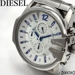 稼働品 DIESEL ディーゼル 腕時計 メンズ クロノグラフ y2k 0058