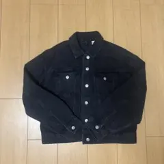 H&M デニムジャケット ブラック Sサイズのサムネイル