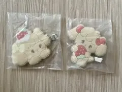 mikko リルアラモード　ふわっとフロッキークリップグミ　ヘアクリップ　ナッツ