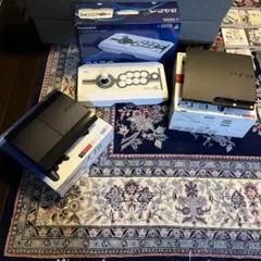 海外版（北米）PS3本体 2台+ アーケードスティック＋ソフト