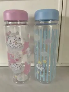 サンリオくじ シナモロール クリアボトル 2個セット