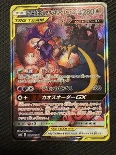 アーゴヨン＆アクジキングGX SR SM12 オルタージェネシス 102/095