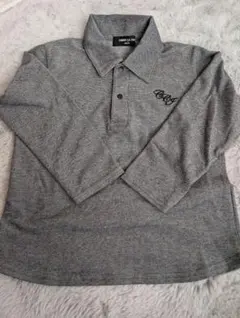 COMME CA ISM グレー ポロシャツ 100A