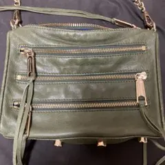 Rebecca Minkoff ショルダーバッググリーン　レベッカミンコフ