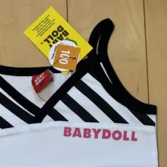 【激安】未着用 BABYDOLL ベビードール キャミソール 100 美品のサムネイル