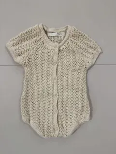 ZARA ベビーニットロンパース