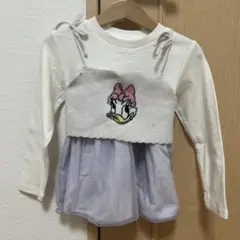 ドナルドダック刺繍長袖カットソー