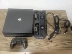 PS4 Pro 1TB CUH-7100B (純正充電スタンド付) PS4 Pro 1TB 本体 CUH-7000B コントローラー、充電スタンド付 - メルカリ