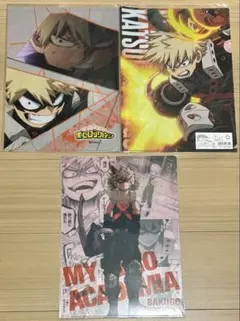 僕のヒーローアカデミア 爆豪勝己 クリアファイル ヒロアカ ジャンプショップ