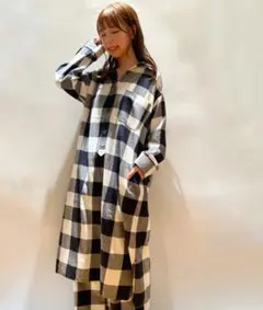 ジェラートピケ gelatopique ジョエルロブション チェック ワンピース