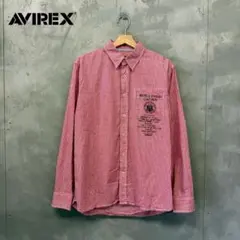 AVIREX ギンガムチェック シャツ アビレックス