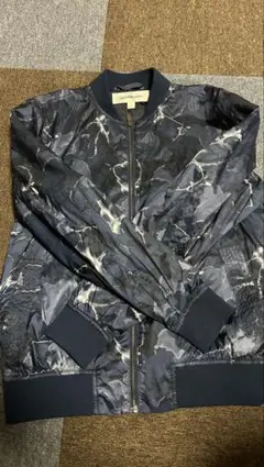 ネイビー ブルゾン