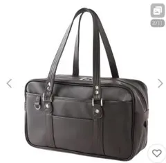 新品　イーストボーイ 合皮 スクールバック チョコレート×女神刺繍 ブラウン