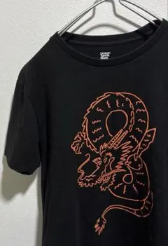 YINUO LJ 半袖 Tシャツ 龍 刺繍 黒 M ヴィンテージ 希少 - メルカリ