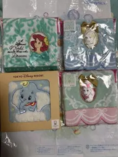 ディズニーキャラクタータオルセット