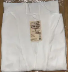 ロングカーディガン白　オーガニックコットン100% UVカット MUJIのサムネイル