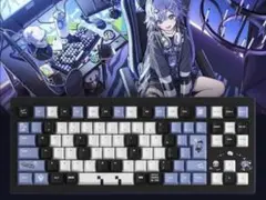 ぶいすぽっ！VSPO ゲーミングキーボード 夜乃くろむEDITION 新品未開封 夜乃くろむ EDITION キーボード本体 - メルカリ