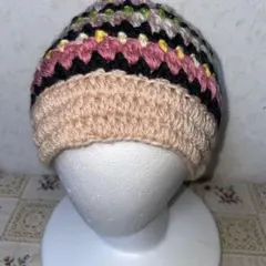 かぎ針編みニット帽