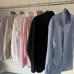 かえる様専用　UNIQLO ワイシャツ　セット　5枚　長袖　ノンアイロン含む