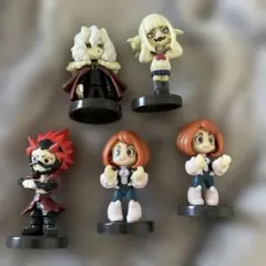 チョコエッグ　ヒロアカ　フィギュア　死柄木　トガ　切島　麗日　お茶子