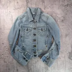 Silver Jeans Y2K デニムジャケット ショート丈 アメカジ 古着