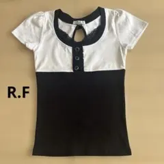 R.F 半袖 カットソー レース バックリボンのサムネイル