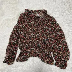 ✨ IENA イエナ　小花　フラワー総柄　シアーブラウス　トップス　ミックス