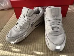 Nike Air Max 90 ホワイトグレー　28