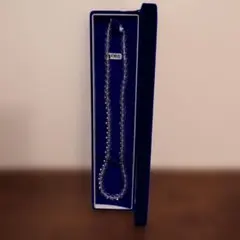 【新品未使用】天然石　水晶　透明　ビーズネックレス