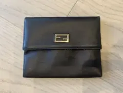 FENDI ブラック レザー　ティッシュケースのサムネイル