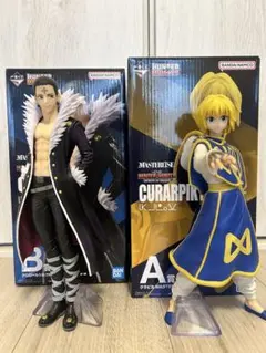 HUNTER×HUNTER A賞クラピカ　B賞クロロ　一番くじ　オマケE賞大皿