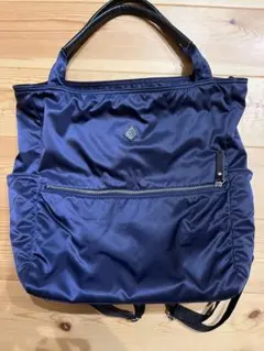 美品です。キタムラ ショルダーリュック2WAYバッグネイビー 付属の 