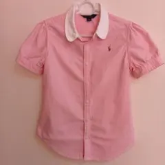 POLO RALPH LAUREN 半袖シャツ 14サイズ ピンク