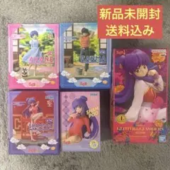 【5体:新品未開封】らんま1/2 フィギュアセット　シャンプー多め