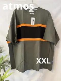 atmos Tシャツ XXL カーキ オレンジ ブラックのサムネイル
