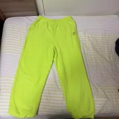 CITEN フリース ジョガーパンツ ネオンイエロー