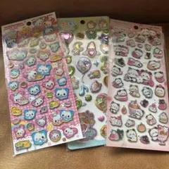 シールまとめ売り　平成風　ぷくキラ