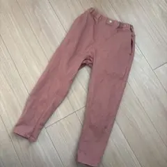 ブランシェス　ガーデナーテーパードパンツ130ピンク