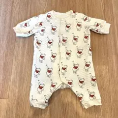 ユニクロ　キルティング　カバーオール