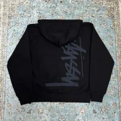 【24AW】stussy Buana Stock Zip up Hoodie 黒