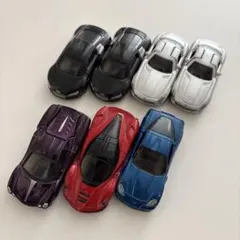 トミカ　スーパーカー7台セット　オロチ/フェラーリ/コルベット/アウディ/AMG