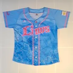 【未使用】西武ライオンズ ユニフォーム ハート クリスタル 水色 L 19年 2