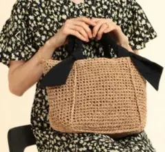 新品未使用☆Ray BEAMS リボンペーパートートバッグ