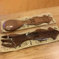 スナフキン 木製スプーン&フォーク 子供用 ムーミン