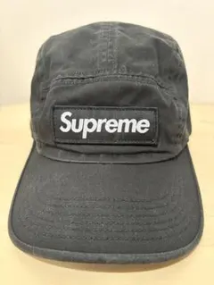 正規品　Supreme ブラック ワークキャップ 正規品 Supreme ブラック ワークキャップ - メルカリ