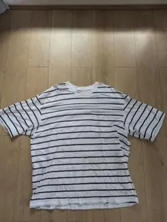 GU　ボーダーＴシャツ　XLサイズ