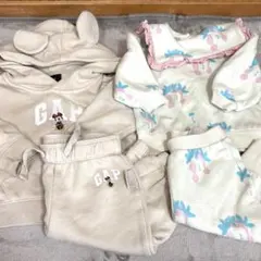 【人気セット】GAP ディズニー ミニー セットアップ ＆ モイモルン 上下