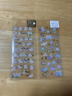 シマエナガ シールセット ドロップシール