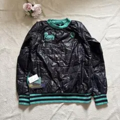 即完売品‼️早い者勝ち‼️パーリーゲイツ　中綿パーカー　ブルゾン　ジャケット NyストレッチBIGリップストップ中綿フーディブルゾン ＜ストリート花柄