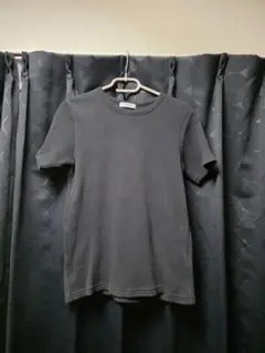 【ERAK'S STORE】 ワッフル半袖Tシャツ　ブラック